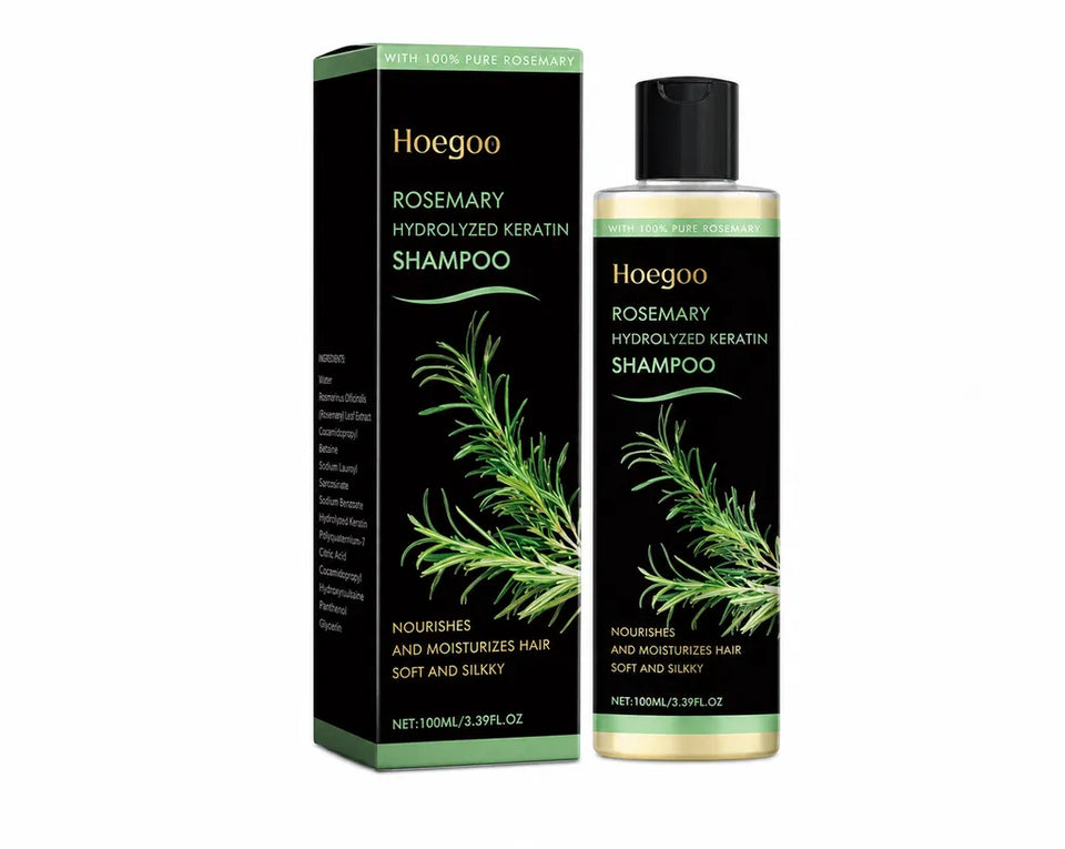 Shampoo HOEGO com Queratina Hidrolisada e Alecrim 100ml